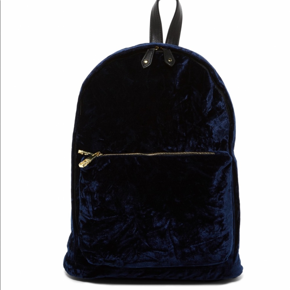 Madden Girl Suede Material Backpack Double Zip-NWTs